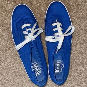 Brand new, blue Keds